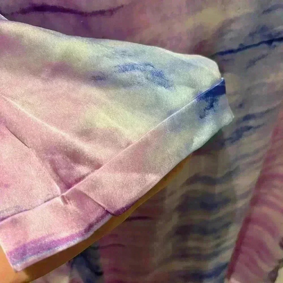 ASOS short sleeve  satin top size 8 - Picture 4 of 4